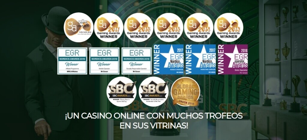 Mr Green Casino España Premios
