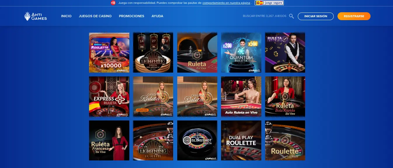 AHTI Games Casino Ruleta 